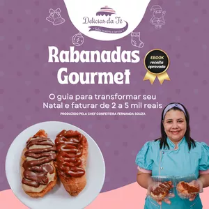 Curso Rabanadas Gourmet: Fature até R$5k neste Natal