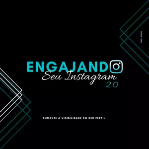 Imagem de capa para o Ebook Engajando seu Instagram 2.0