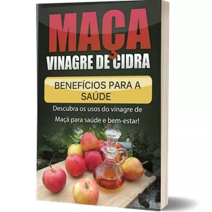 Imagem de capa para o Ebook Vinagre de Maça - Benefícios do vinagre de maçã e mel