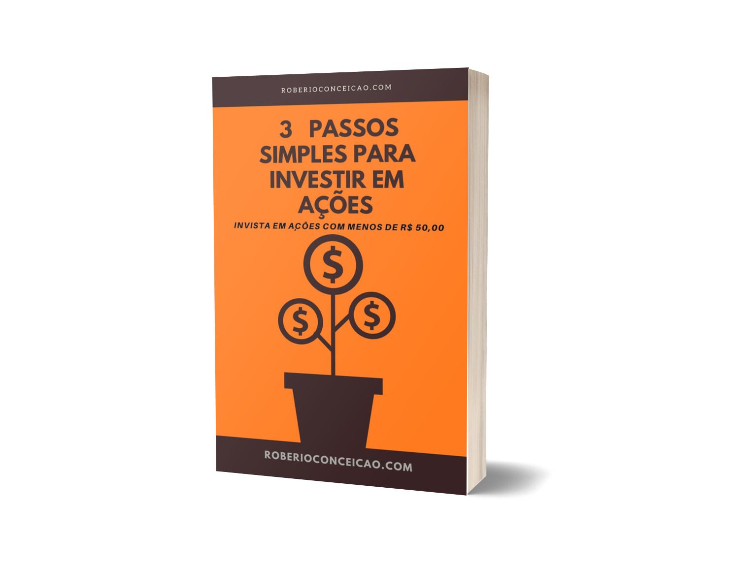 Imagem de Três Passos Simples Para Investir em Ações criado por Robério na hotmart