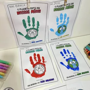 Imagem de capa para o Ebook ATIVIDADE "O PLANETA ESTÁ EM NOSSAS MÃOS"