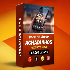 Imagem de capa para o Curso online Pack de Vídeos Achadinhos