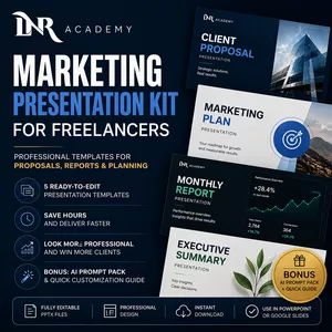 Imagem do curso Marketing Presentation Kit for Freelancers