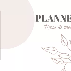 Imagem de capa para o Ebook Planner Meus 15 Anos 