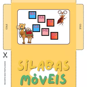 Imagem de capa para o Ebook SÍLABAS MÓVEIS