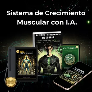 Imagen de portada para Curso online Sistema de Crecimiento Muscular con Inteligencia Artificial