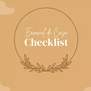 Imagem de capa para o Ebook Checklist Enxoval de Casa