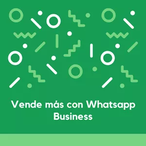 Imagen de portada para Curso online VENDE MÁS CON WHATSAPP BUSINESS ➕ CHATBOT 💰🤖
