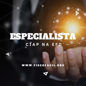 Formação em Escrituração de Créditos do Ativo Permanente - CIAP - Especialista em preenchimento do Bloco G.