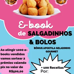 Imagem de capa para o Curso online Curso Salgadinhos e Bolos para festas
