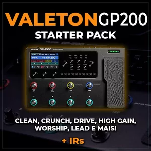 Imagem de capa para o Curso online Valeton Gp200 - Starter Pack 