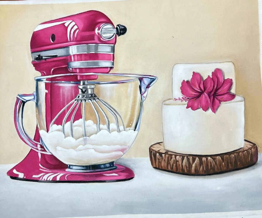 Imagem do curso Batedeira Rosa e Bolo