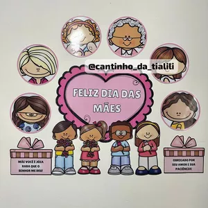 Imagem de capa para o Ebook PAINEL DIA DAS MÃES