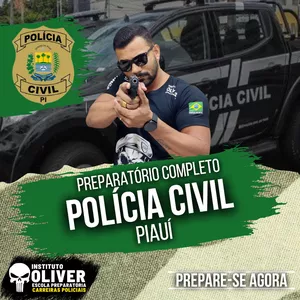 Imagem do curso 👮‍♂️Preparatório Completo POLÍCIA CIVIL do Piauí 👮‍♂️ PC-PI - Instituto Óliver 