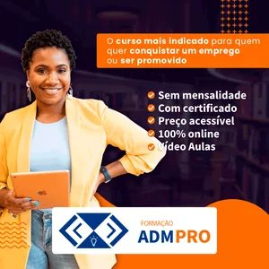 Imagem de capa para o Curso online Formação Adm Pro