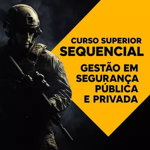 Imagem do curso Curso Superior Sequencial Gestão em Segurança Pública e Privada 