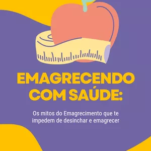 Imagem de capa para o Ebook Emagrecendo com Saúde 