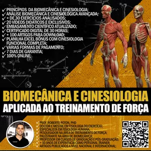Imagem do curso Biomecânica e Cinesiologia Avançada no Treinamento de Força