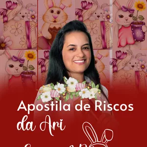 Imagem de capa para o Ebook Apostila de desenhos da Ari - Especial de Páscoa
