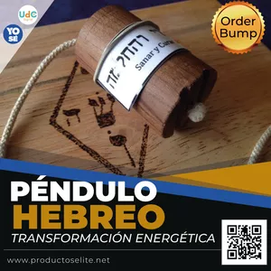 Imagen de portada para Curso online Péndulo Hebreo Transformación Energética