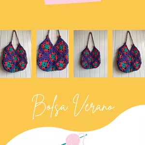 Imagem de capa para o Ebook Bolsa Verano Ami Ami Croche