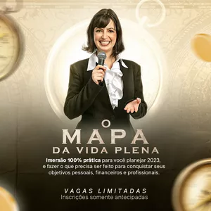 Imagem de capa para o Evento presencial Imersão O Mapa da Vida Plena 2023