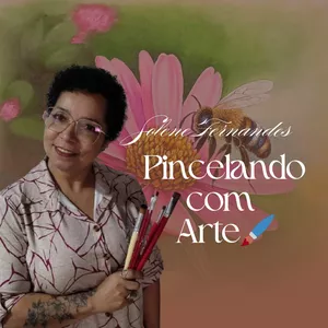 Imagem de capa para o Curso online Curso Pincelando com Arte!