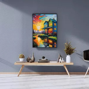 Imagen de portada para Curso online Cuadro Atardecer Urbano: La Magia del Horizonte