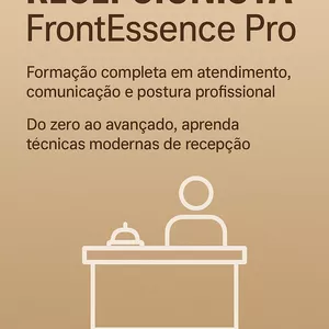 Imagem do curso Recepcionista FrontEssence Pro 