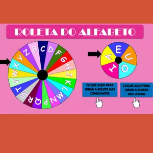 Imagem de capa para o Curso online Roleta do alfabeto
