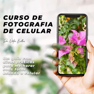 Imagem de capa para o Curso online CURSO BÁSICO DE FOTOGRAFIA DE CELULAR