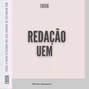 Imagem de capa para o Ebook Ebook - Redação UEM 