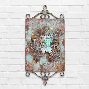 Imagem de capa para o Curso online Placa Duplo Craquelê - Mixed Media