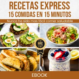 Imagen de portada para Curso online Recetas Express, 15 comidas en 15 minutos