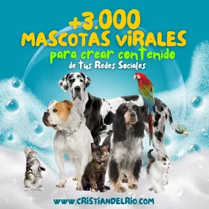 Imagen de portada para Curso online Más de 3000 contenidos de Mascotas + Cientos de Publicidades Editables. 