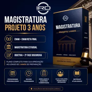 Curso PROJETO MAGISTRATURA 3 ANOS