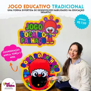 Imagem de capa para o Ebook JOGO BOCA DO PALHAÇO