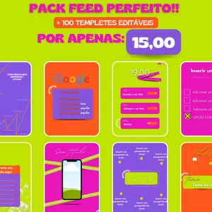 Imagem de capa para o Curso online PACK FEED PERFEITO