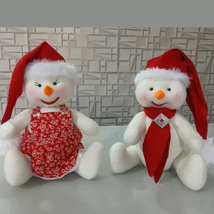 Imagem de capa para o Curso online Casal Boneco e Boneca de Neve! - 🎅 - Decoração de Natal! 