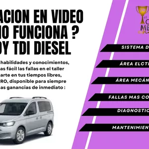 Imagen de portada para Curso online ¿Como funciona? CADDY TDI