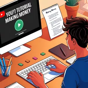 Imagen de portada para Ebook Como Ganar Dinero Con Youtube En 2025