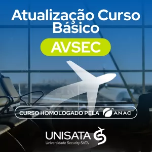 Imagem de capa para o Curso online ATUALIZAÇÃO CURSO BÁSICO AVSEC