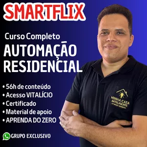 Imagem de capa para o Curso online SMARTFLIX - A Netflix da Automação Residencial
