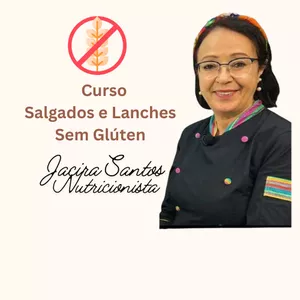 Imagem de capa para o Curso online Curso Salgados e Bolos Sem Glúten e Lactose