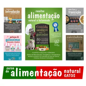 Imagem de capa para o Ebook Complemento: Alimentação Natural para Gatos Pt