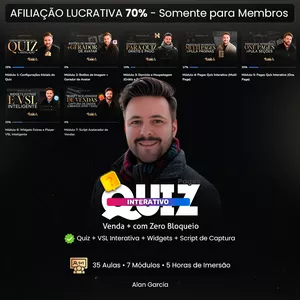 Imagem de capa para o Curso online Pages Quiz Interativo