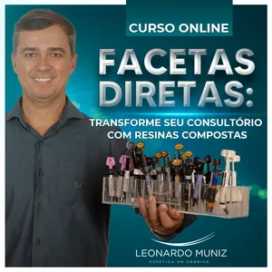 Imagem de capa para o Curso online Curso Online Facetas Diretas: transforme seu consultório com resinas compostas