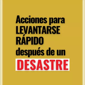 Imagen de portada para Curso online Acciones para levantarse rápido después de un desastre