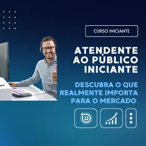 Imagem de capa para o Curso online Atendente ao Público Iniciante