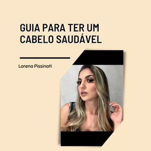 Imagem de capa para o Ebook CABELO SAUDÁVEL E-BOOK 